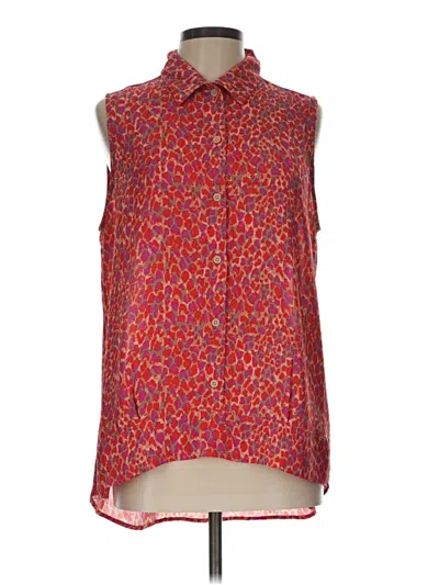 Pre-owned Cabi Sleeveless T-shirt In Red