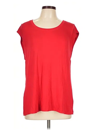 Pre-owned Cabi Sleeveless T-shirt In Red