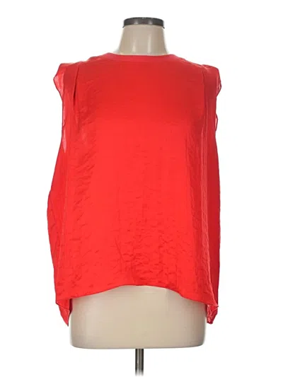 Cabi Sleeveless T-shirt In Red