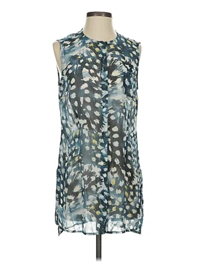 Pre-owned Cabi Sleeveless T-shirt In Teal