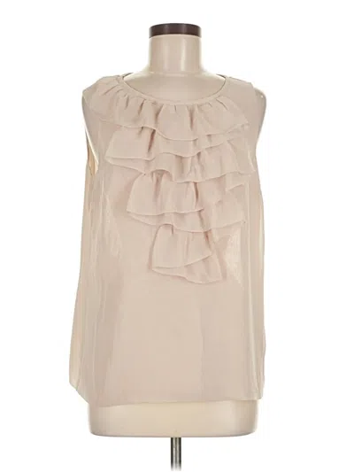 Pre-owned Cabi Sleeveless T-shirt In White