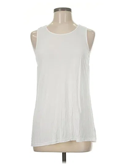Pre-owned Cabi Sleeveless T-shirt In White