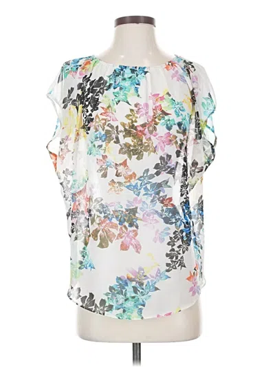 Pre-owned Cabi Sleeveless T-shirt In White