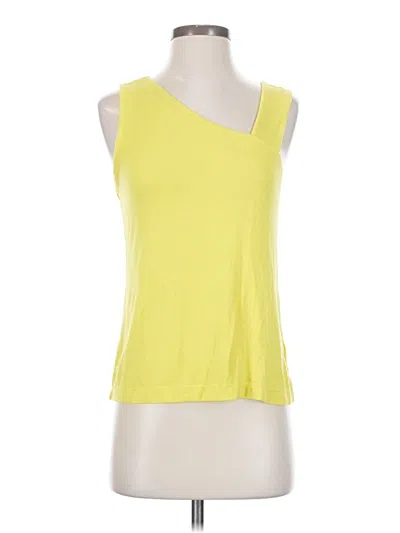 Pre-owned Cabi Sleeveless T-shirt In Yellow