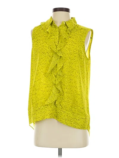 Pre-owned Cabi Sleeveless T-shirt In Yellow