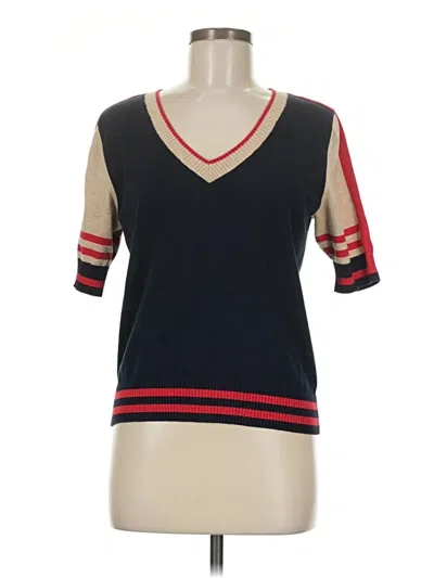 Pre-owned Cabi Sweater Vest In Blue