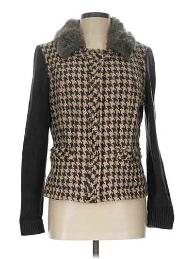 Pre-owned Cabi Sweater Vest In Brown