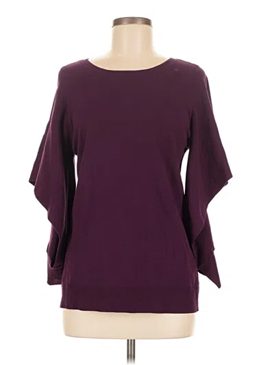 Pre-owned Cabi Sweatshirt In Purple
