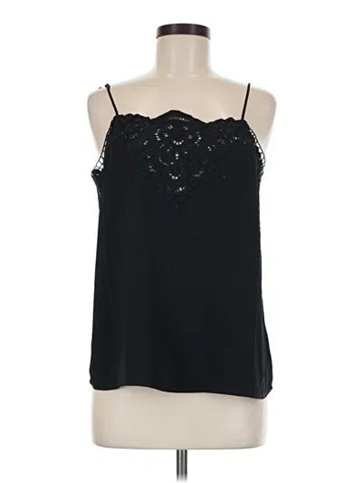 Pre-owned Cabi Tank Top Black Halter Neckline Tops