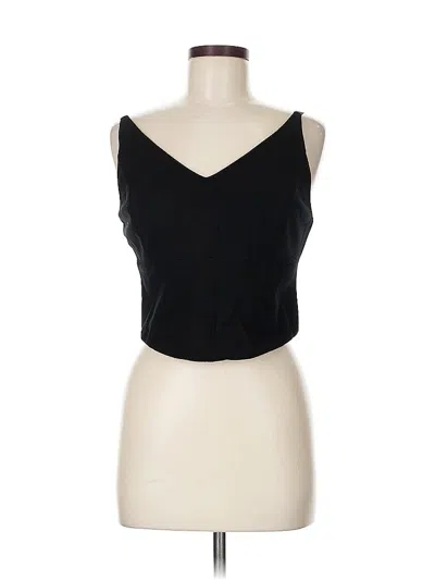 Pre-owned Cabi Tank Top Black Strapless Neckline Tops