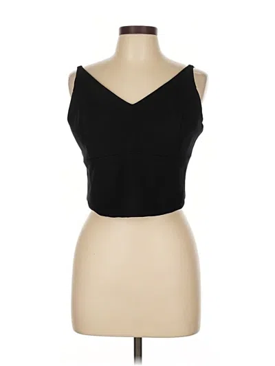 Pre-owned Cabi Tank Top Black Strapless Neckline Tops