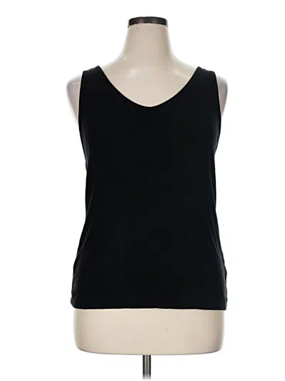 Pre-owned Cabi Tank Top Black Strapless Neckline Tops
