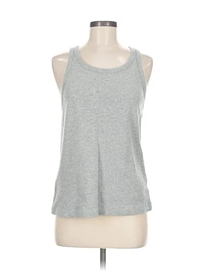 Pre-owned Cabi Tank Top Gray Halter Neckline Tops