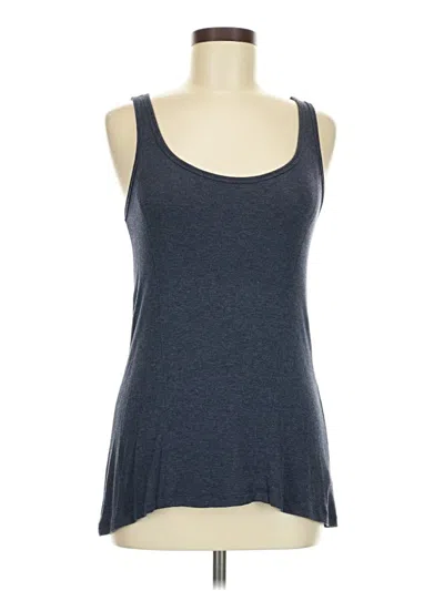 Pre-owned Cabi Tank Top Gray Halter Neckline Tops