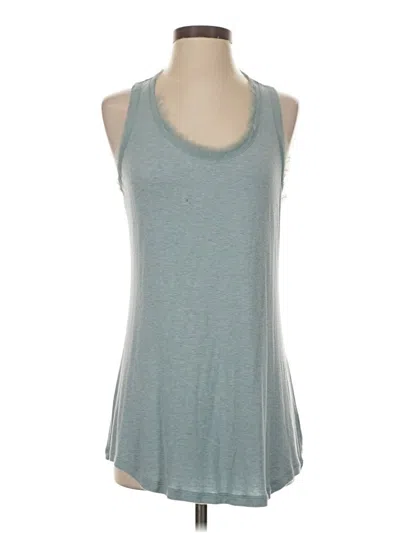 Pre-owned Cabi Tank Top Gray Halter Neckline Tops