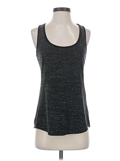 Pre-owned Cabi Tank Top Gray Halter Neckline Tops
