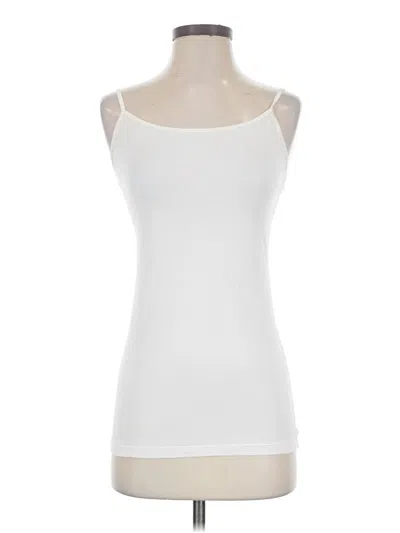 Pre-owned Cabi Tank Top Ivory Strapless Neckline Tops