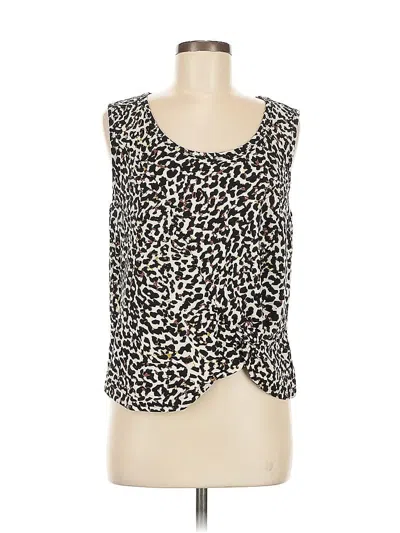 Pre-owned Cabi Tank Top Ivory Strapless Neckline Tops In White