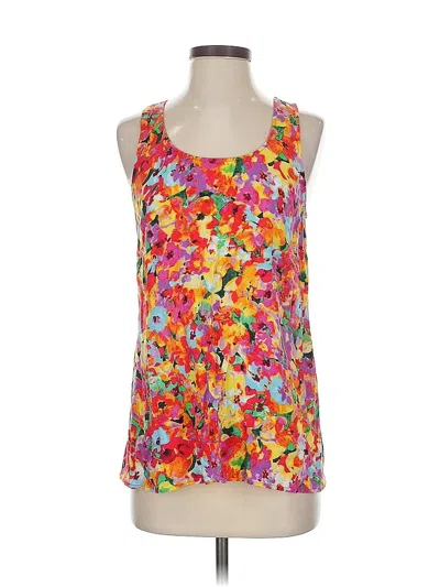 Pre-owned Cabi Tank Top Pink Halter Neckline Tops