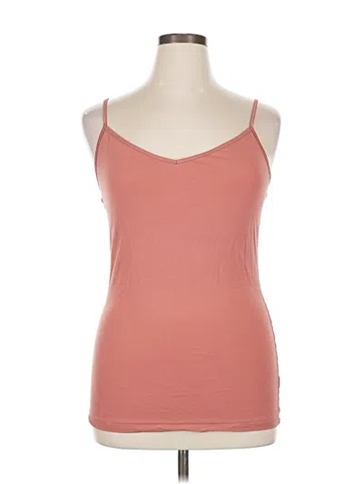 Pre-owned Cabi Tank Top Pink Sweetheart Neckline Tops