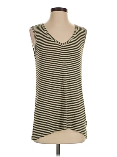 Pre-owned Cabi Tank Top Tan V-neck Tops
