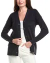 Cabi Textbook Cardigan In Blue