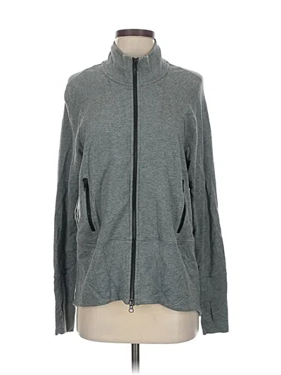 Pre-owned Cabi Track Jacket In Gray