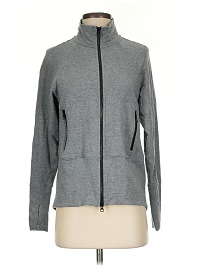 Pre-owned Cabi Track Jacket In Gray