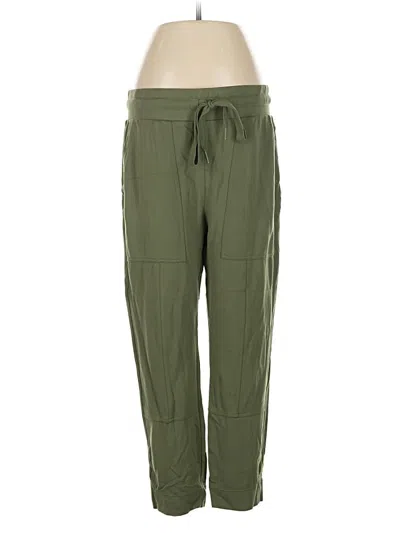 Pre-owned Cabi Track Pants In Green
