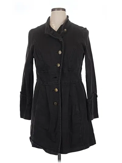 Pre-owned Cabi Trenchcoat In Black