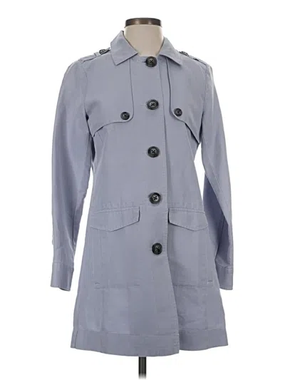 Pre-owned Cabi Trenchcoat In Gray