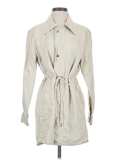 Pre-owned Cabi Trenchcoat In Ivory