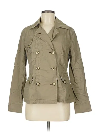 Pre-owned Cabi Trenchcoat In Tan