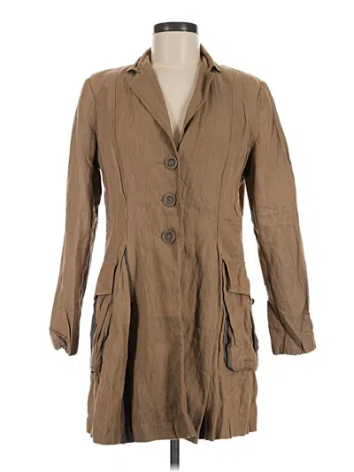 Pre-owned Cabi Trenchcoat In Tan