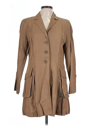 Pre-owned Cabi Trenchcoat In Tan