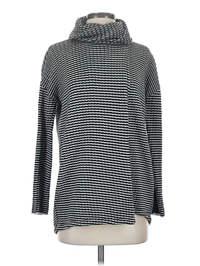 Pre-owned Cabi Turtleneck Sweater In Black