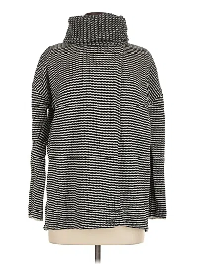 Pre-owned Cabi Turtleneck Sweater In Black