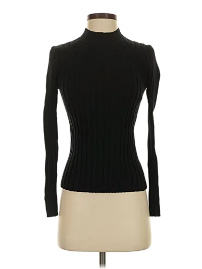 Pre-owned Cabi Turtleneck Sweater In Black