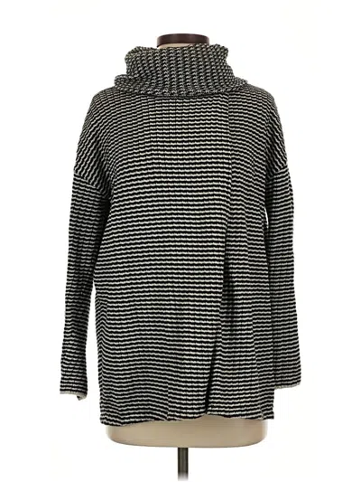 Pre-owned Cabi Turtleneck Sweater In Black