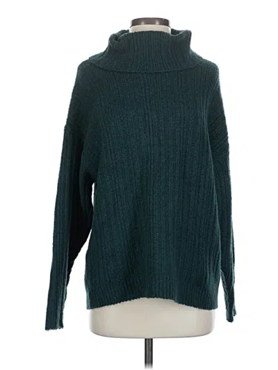 Pre-owned Cabi Turtleneck Sweater In Blue