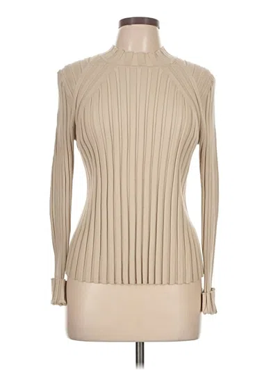 Pre-owned Cabi Turtleneck Sweater In Brown