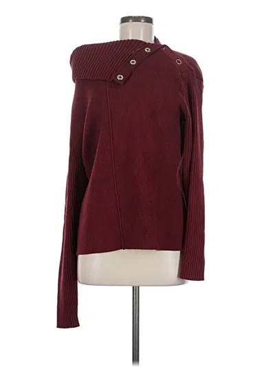 Pre-owned Cabi Turtleneck Sweater In Burgundy