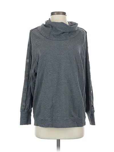 Pre-owned Cabi Turtleneck Sweater In Gray