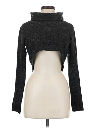 Pre-owned Cabi Turtleneck Sweater In Gray