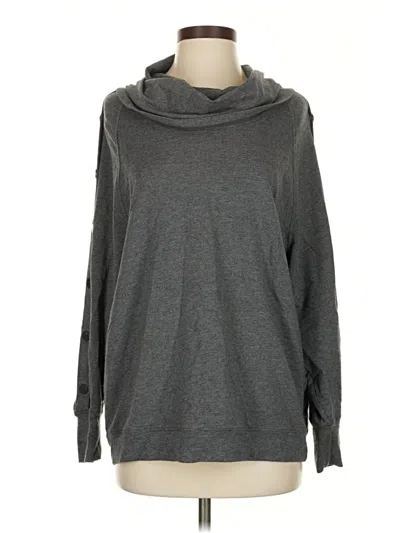 Pre-owned Cabi Turtleneck Sweater In Gray