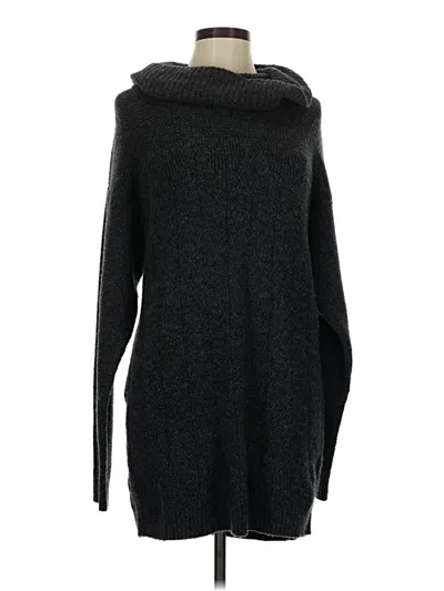 Pre-owned Cabi Turtleneck Sweater In Gray