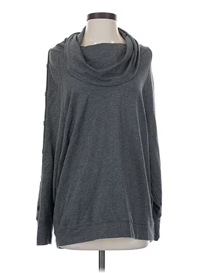 Pre-owned Cabi Turtleneck Sweater In Gray