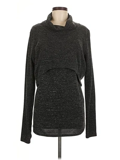 Pre-owned Cabi Turtleneck Sweater In Gray
