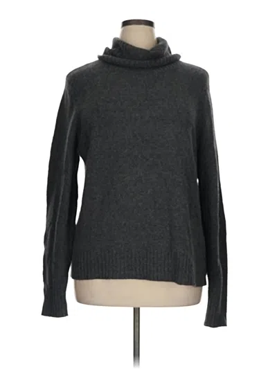 Pre-owned Cabi Turtleneck Sweater In Gray