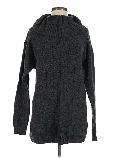 Pre-owned Cabi Turtleneck Sweater In Gray